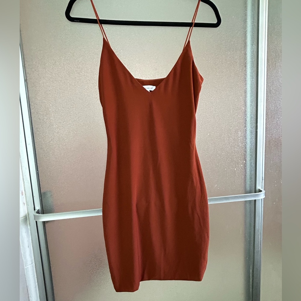 Better Be Terracotta Mini Dress
